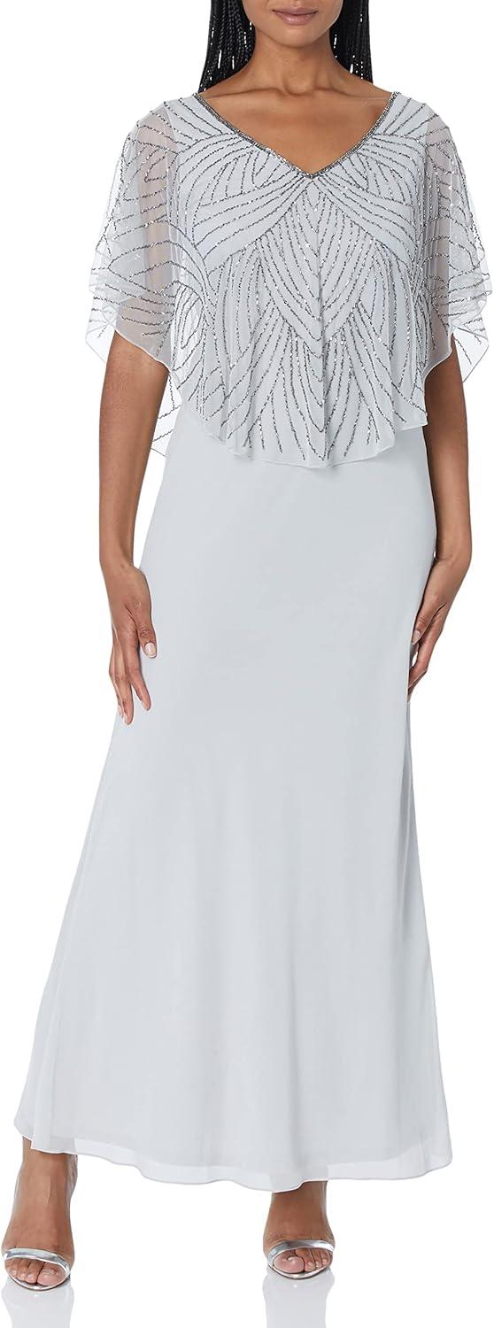 Elegant Impressions: Exploring the J‌ Kara Women's Capelet ‍Dress