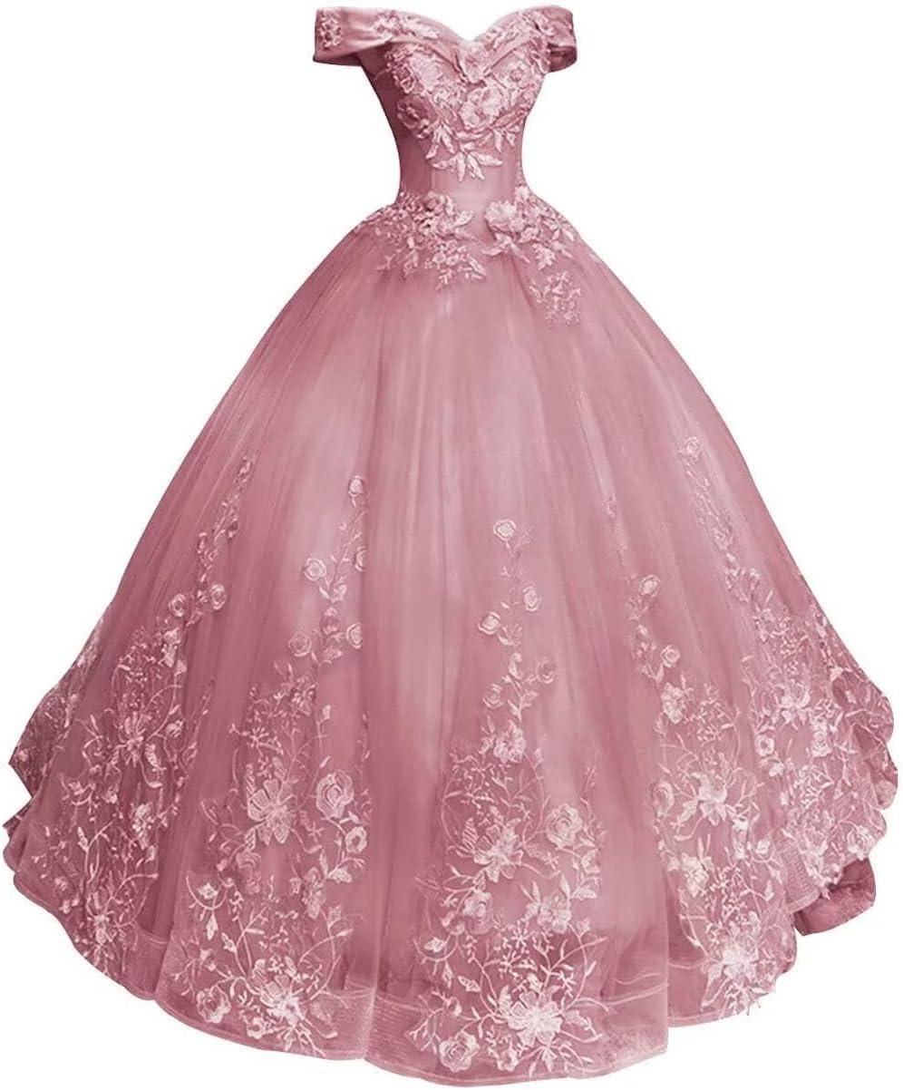 Elegant Off-Shoulder Tulle Gown: A Closer Look at Style & Fit