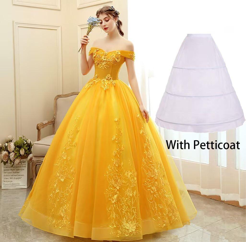 Elegant Off-Shoulder Tulle Gown: A Closer Look at Style & Fit