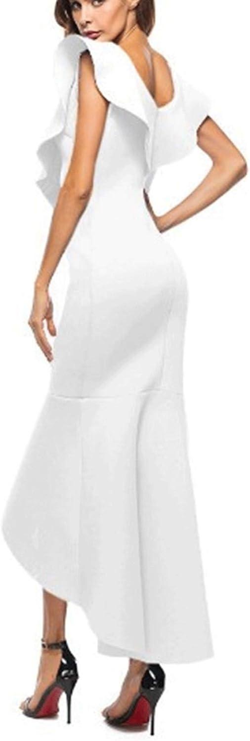 Exploring Elegance: Women's One Shoulder Mermaid Dress Review