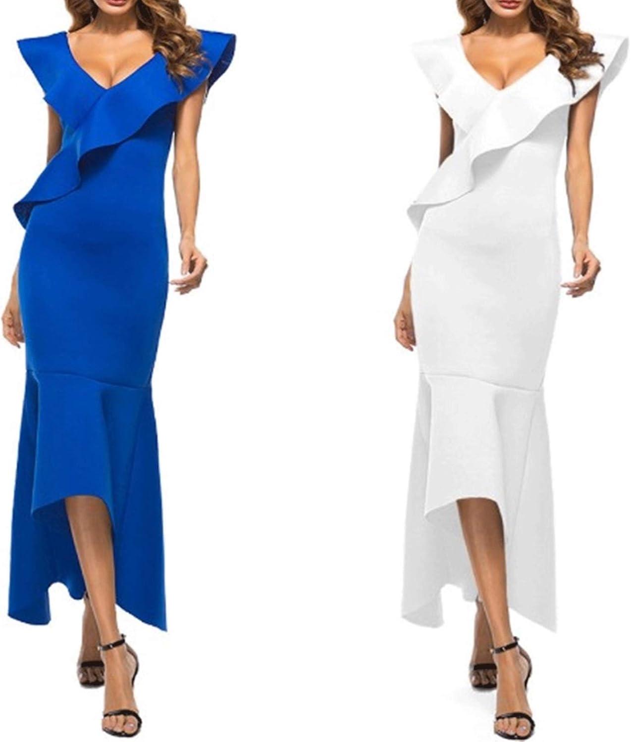 Exploring Elegance: Women's One shoulder Mermaid Dress Review