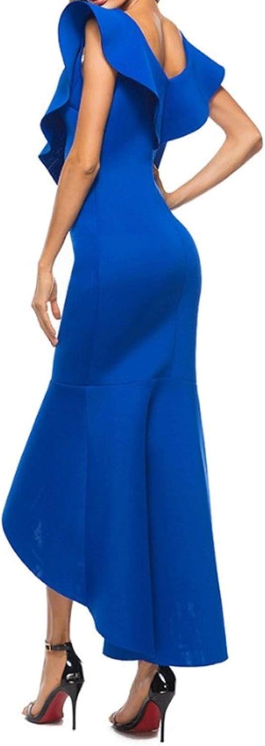 Exploring Elegance: Women's one Shoulder Mermaid Dress Review