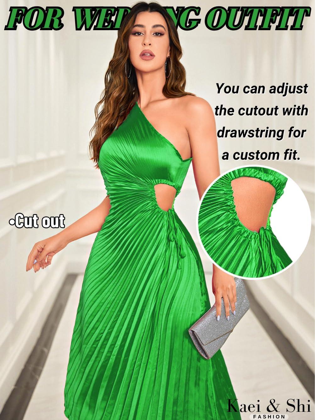 Kaei&Shi satin Prom Dress: Style and Comfort in One Look