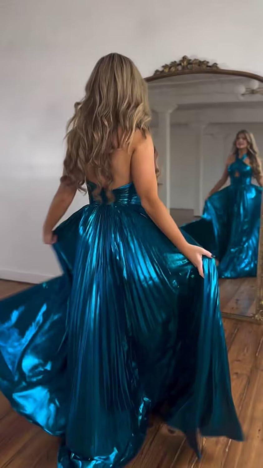 miao Duo Metallic satin Prom Dress Review: Elegant & Stunning Night