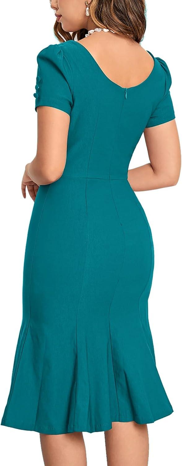 MUXXN's​ Retro Mermaid‌ Dress: Classic Style‍ Meets Everyday Wear