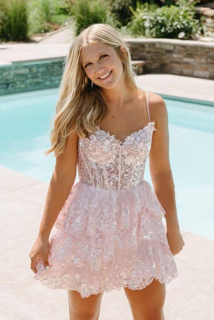 sparkly Tulle Lace ‌Mini Dresses for Teens: ‌Style & Comfort Explored
