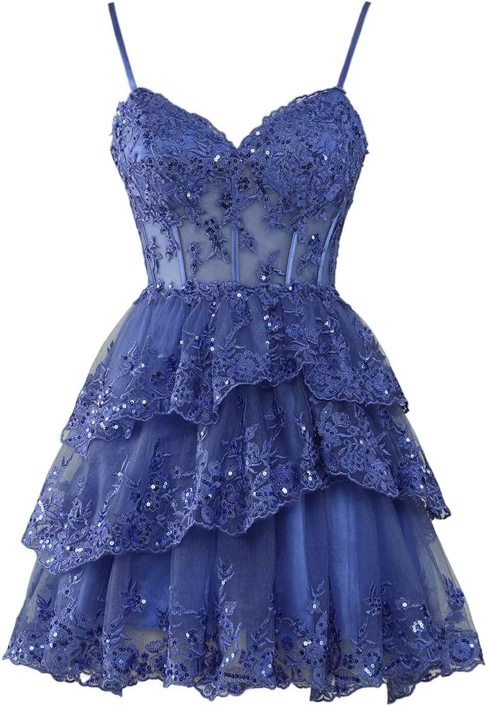 Sparkly Tulle Lace Mini⁣ Dresses for Teens: Style & Comfort Explored