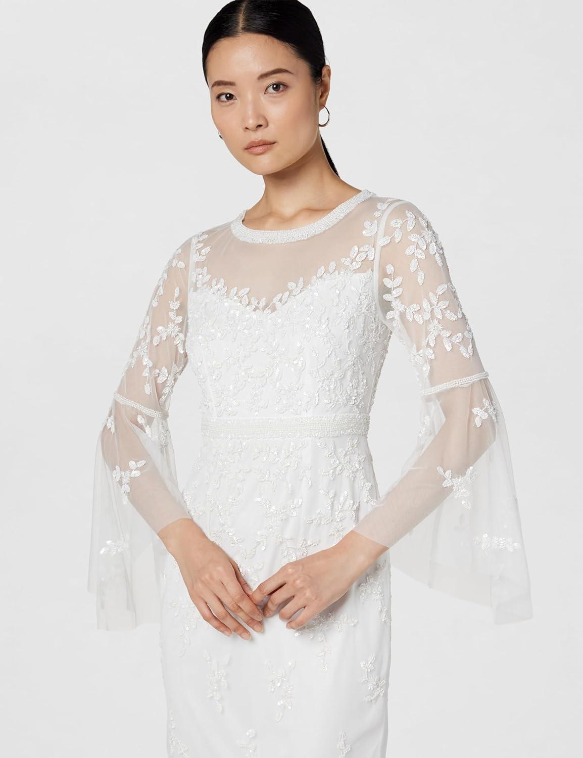 Adrianna Papell Women's Beaded Sheath Dress,‍ for your shower