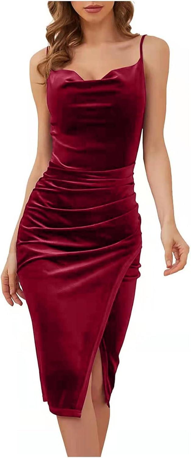 Amazon Prime Women's Cocktail Midi Dress - How it Fits You