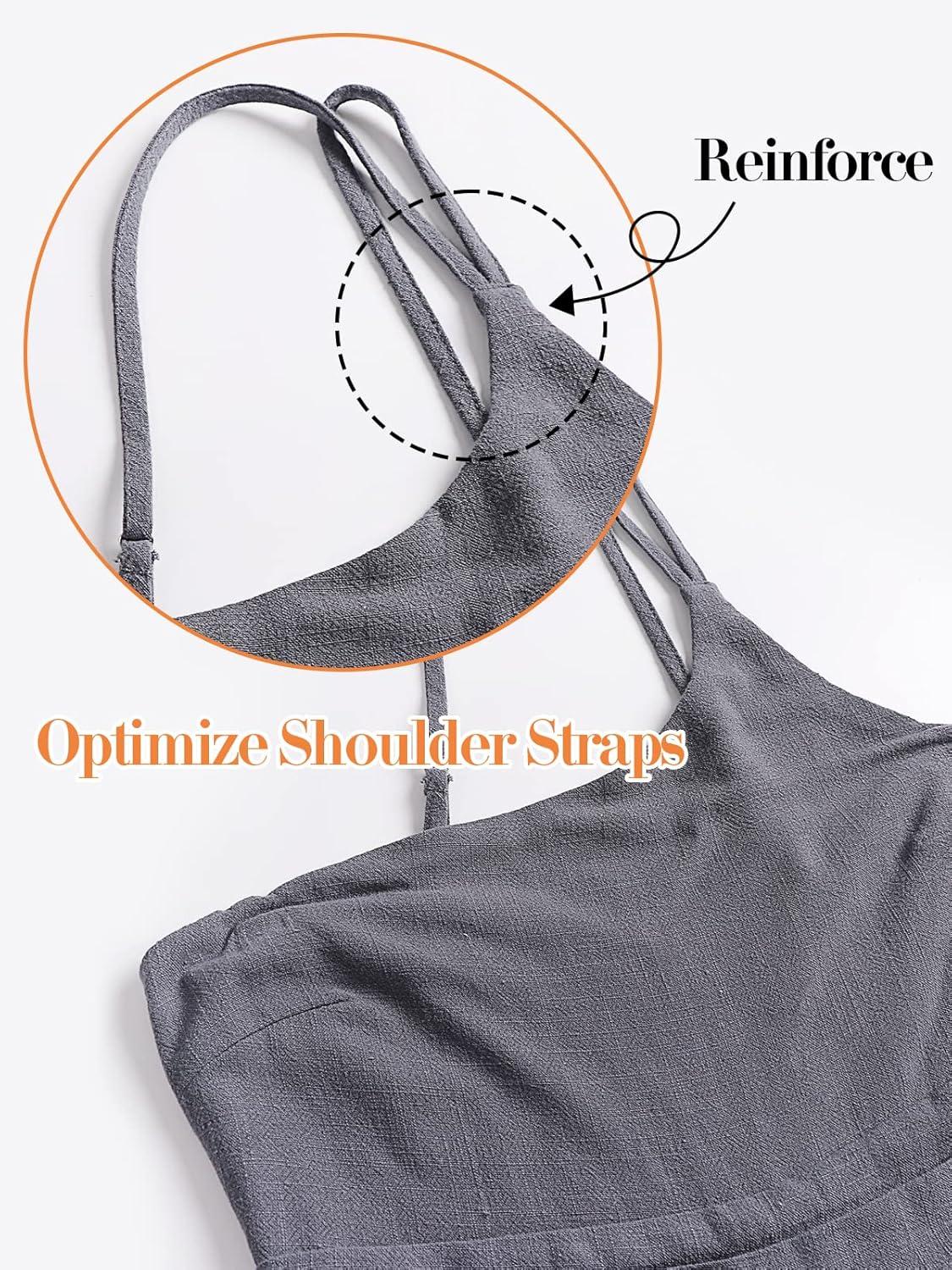 ANRABESS Women's One-Shoulder Jumpsuit for your summer trips