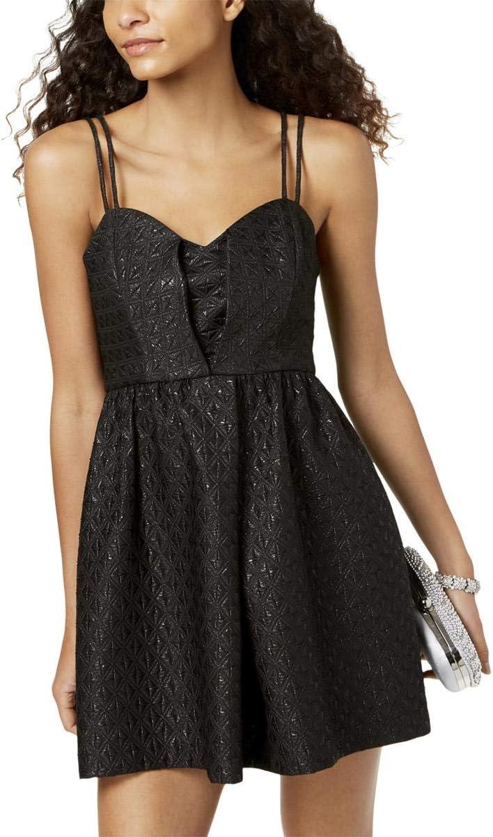 BCBGeneration Women's Metallic Cocktail Dress - how you move