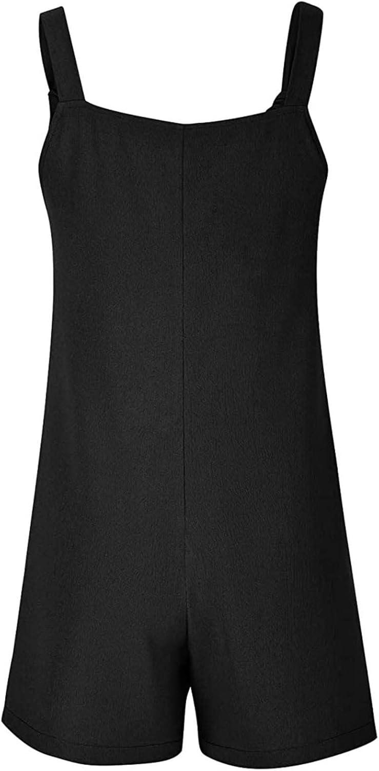 BLShaoJ Women's Tie Shoulder Romper for your beach days