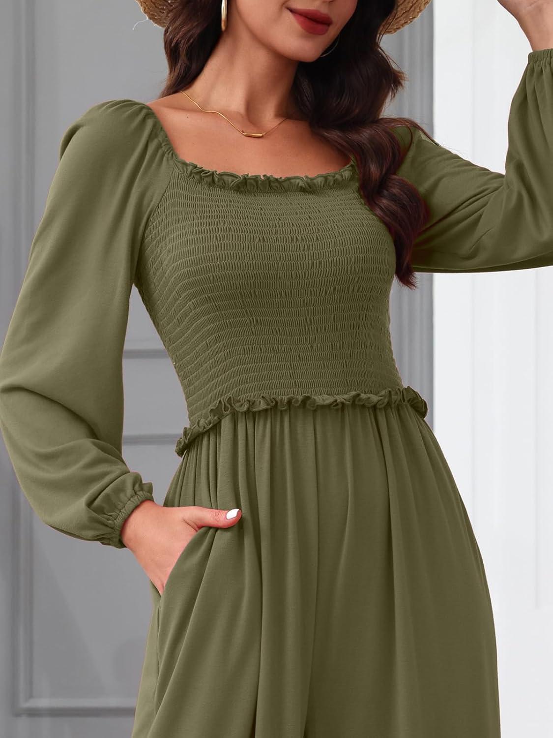 Cozy & Chic: Exploring the Tanou 2024 Fall Jumpsuit Style