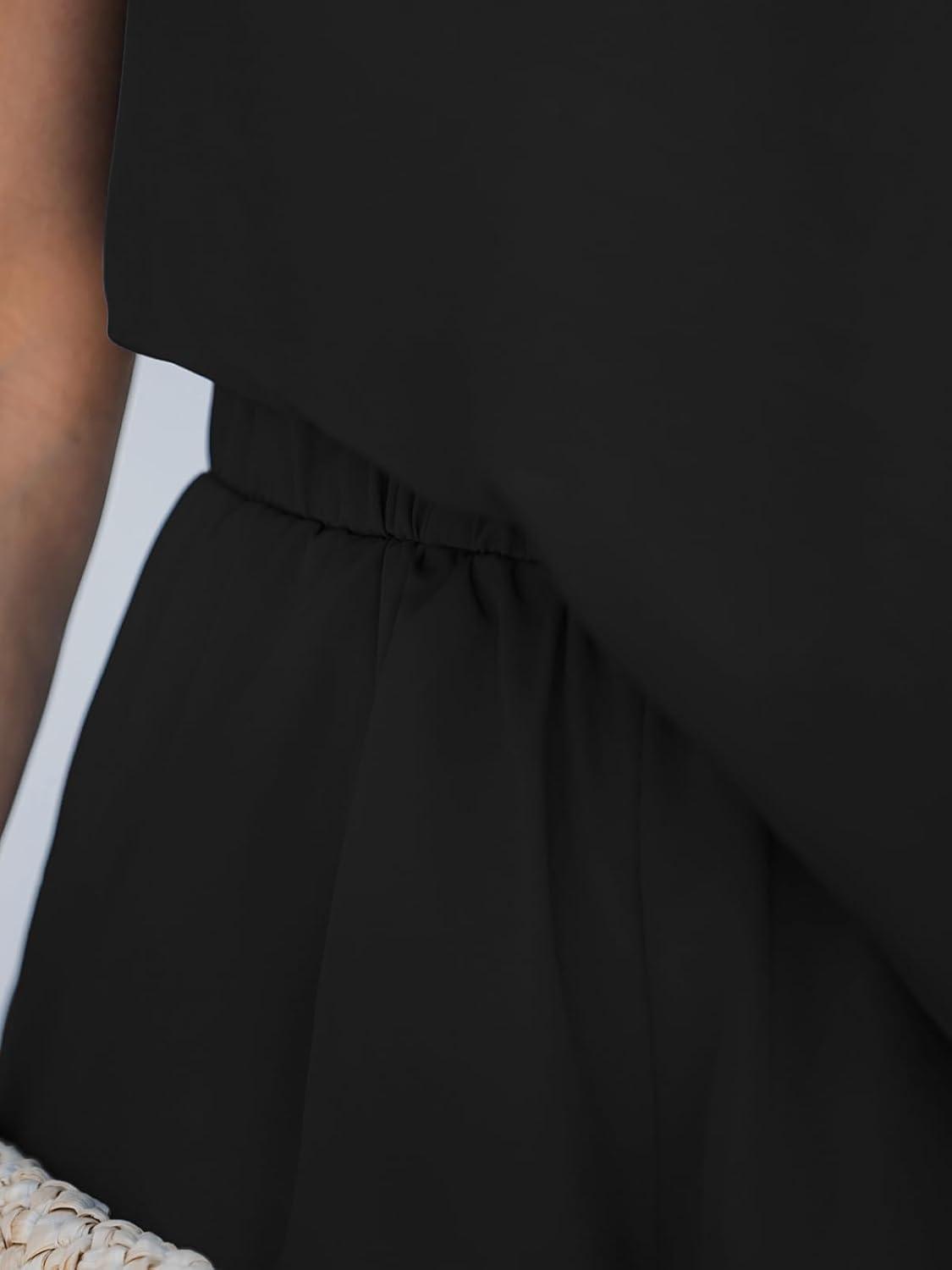 CUPSHE women's One Shoulder Romper — how it fits your day