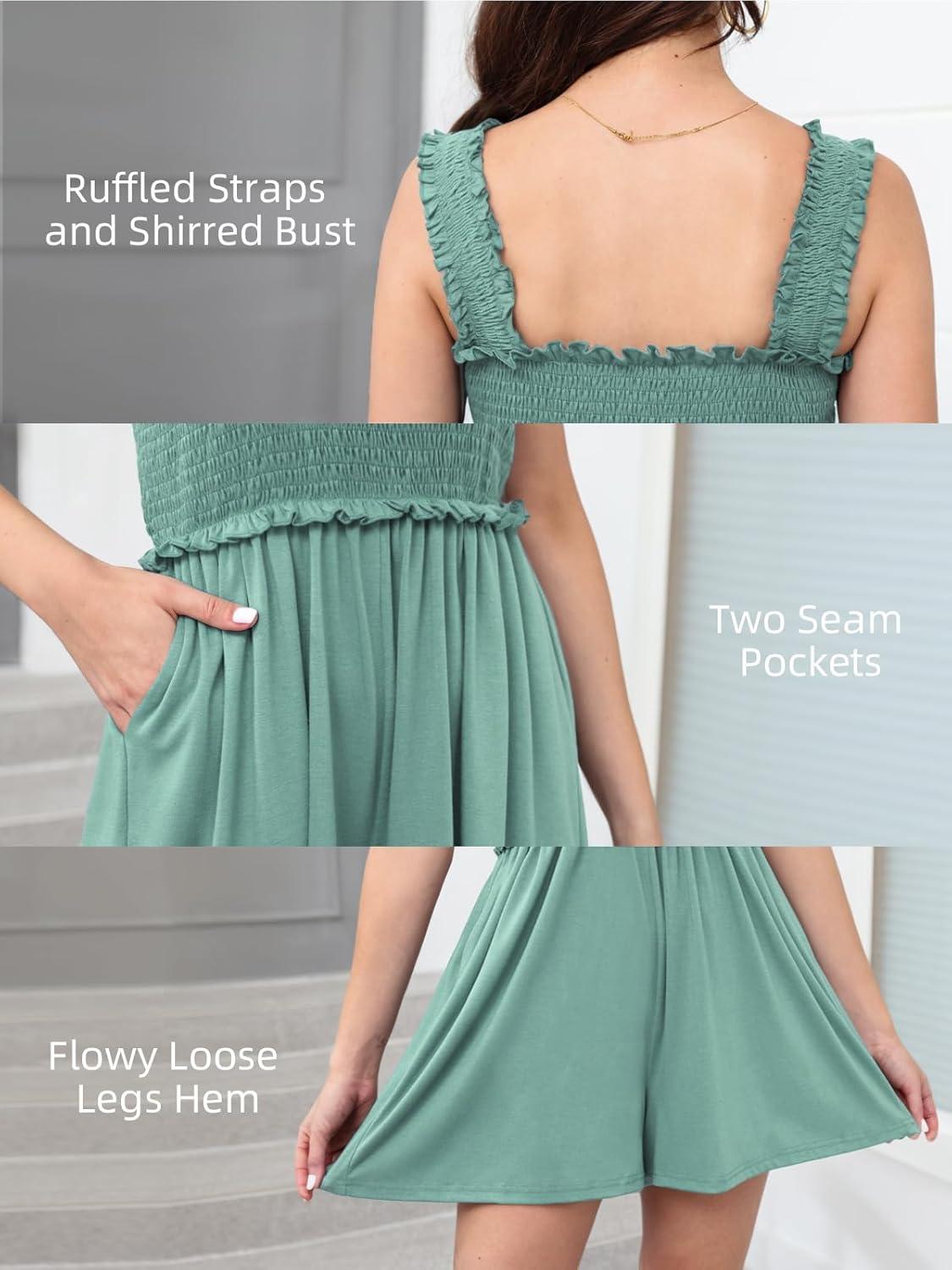 Discovering Comfort and Style: Tanou Women's Summer Romper Review