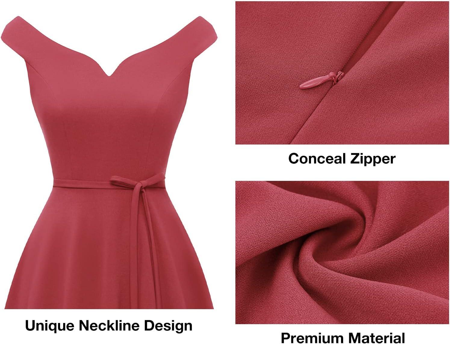 DRESSTELLS Women's Off-Shoulder Dress in your rotation