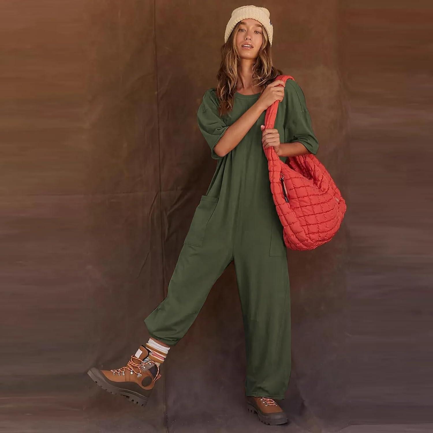 Effortless​ Comfort Meets ⁣Style in This Casual Women's Jumpsuit