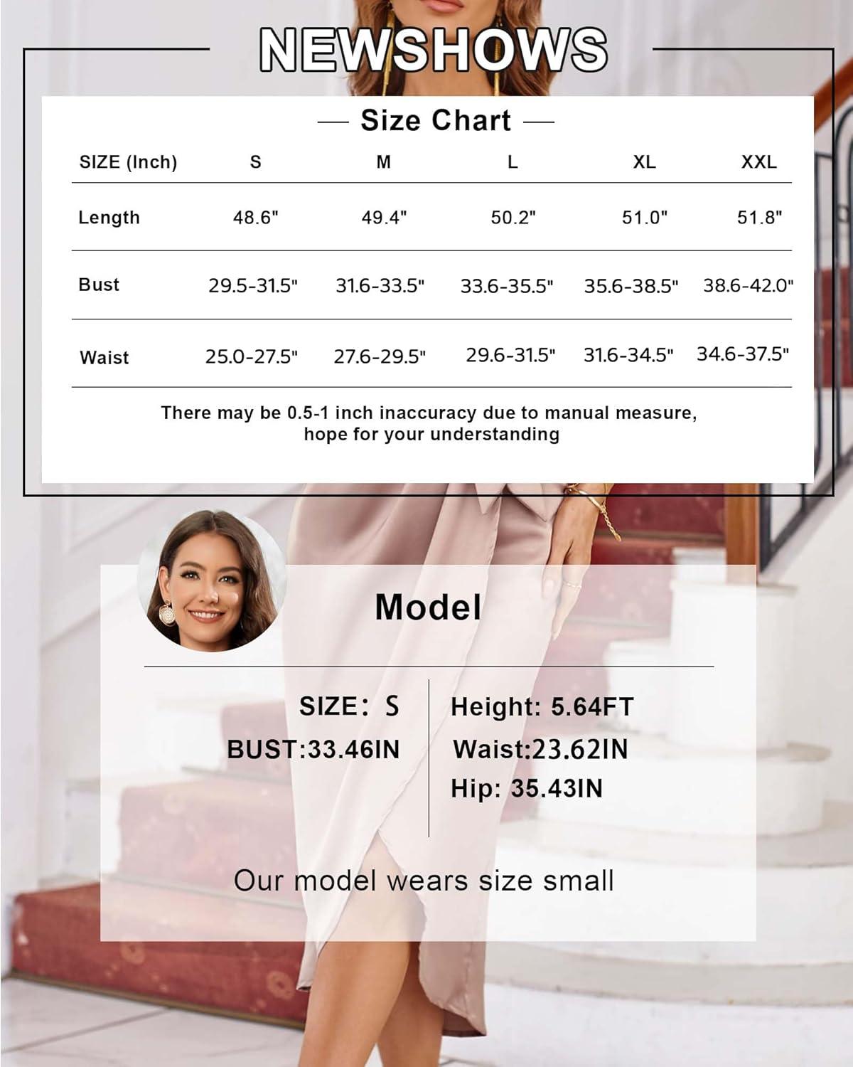 Elegance Meets Comfort: Exploring Newshows' Satin Midi Dress Trend