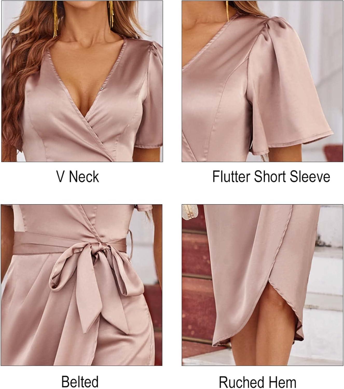 Elegance Meets Comfort: Exploring Newshows' Satin Midi Dress Trend