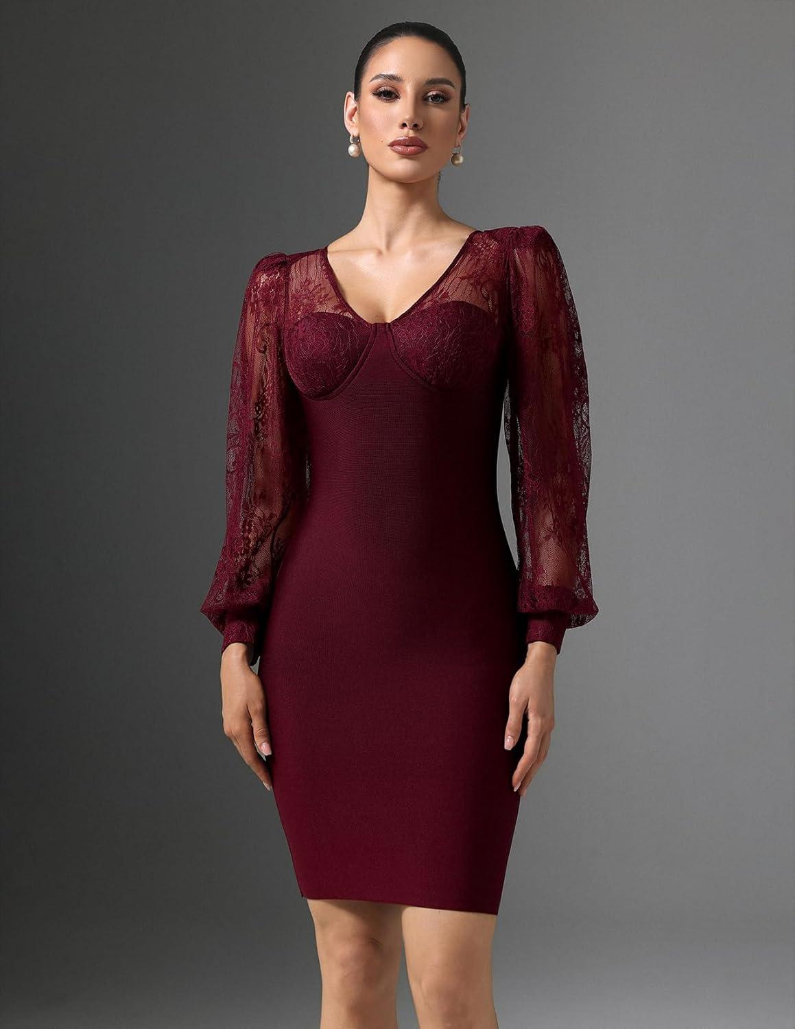 Elegant black Midi Dress with Lace & Embroidery: Our Experience