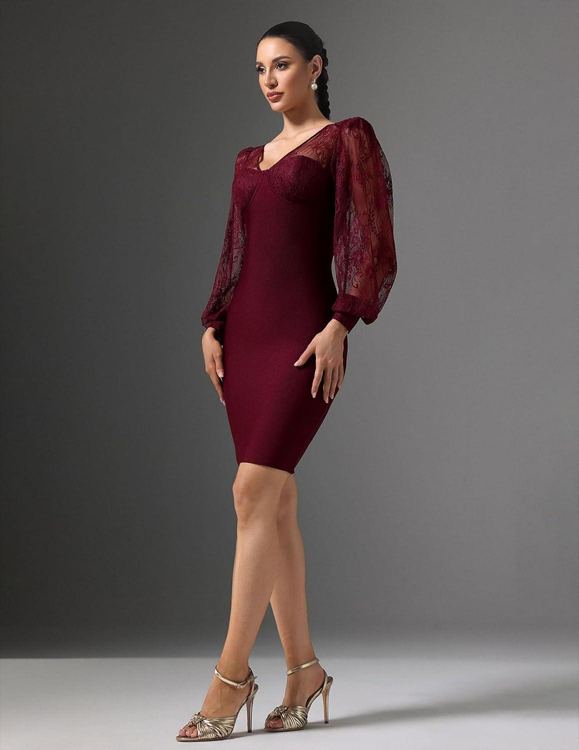 Elegant Black​ Midi dress with Lace & Embroidery: Our Experience