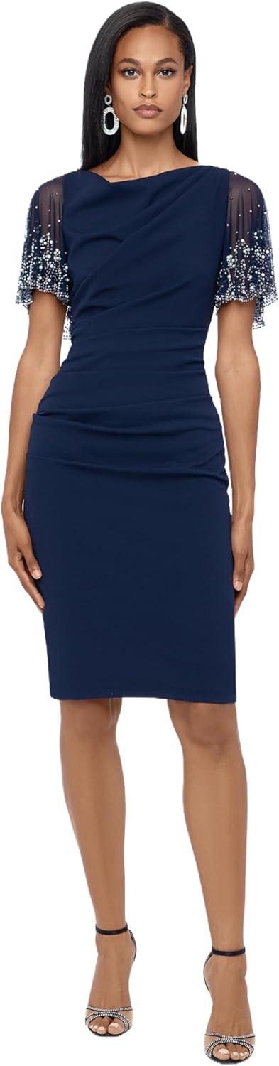 Elevating Style with the Betsy & Adam Beaded Sleeve Dress