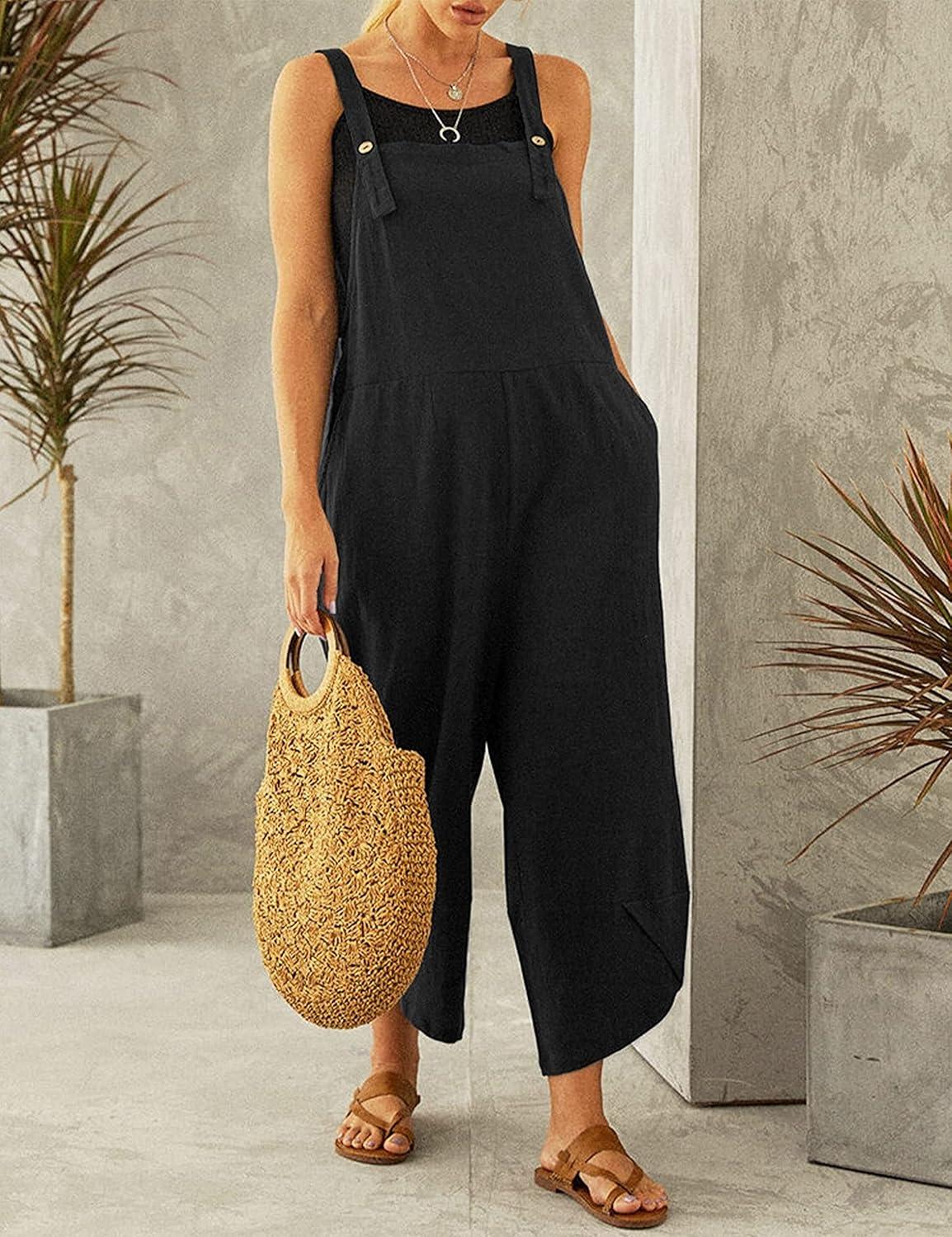 Exploring Comfort and⁢ Style in Xunger's Vintage Cotton Jumpsuit