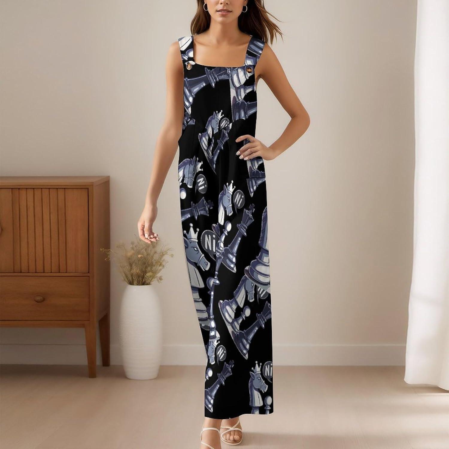 Exploring style and Comfort with Checker Knight Ni Women's Jumpsuits