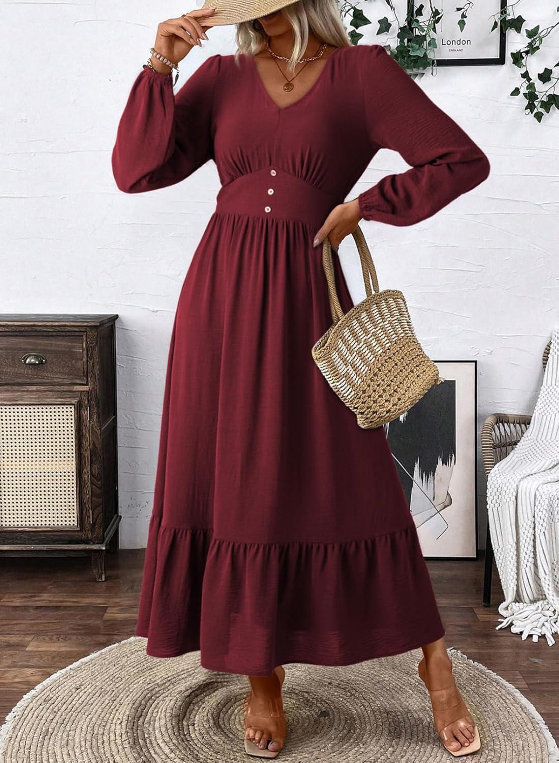 Flowy Elegance: Exploring dokotoo's 2025 Boho Maxi Dress