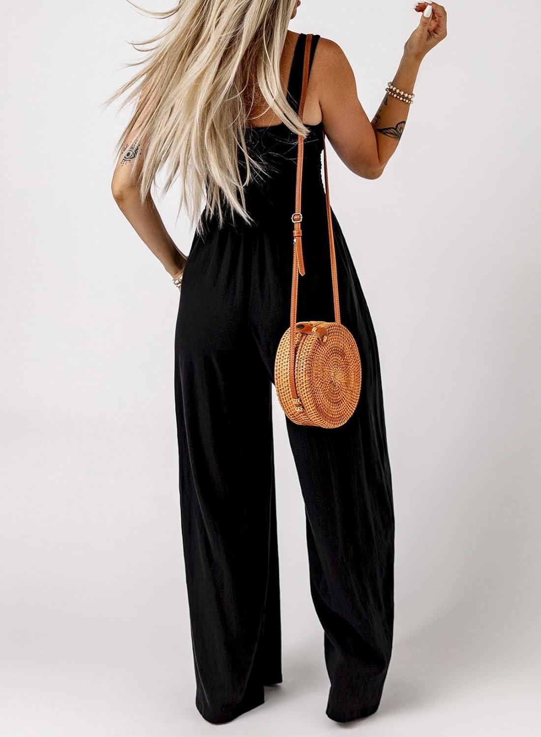 Flowy & ⁢Functional: Exploring Dokotoo's Casual Wide-Leg Jumpsuit