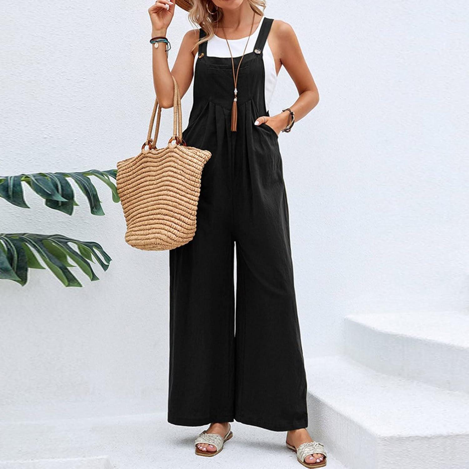 FZVYD Women's Casual Loose Overalls Jumpsuits - ​for your day