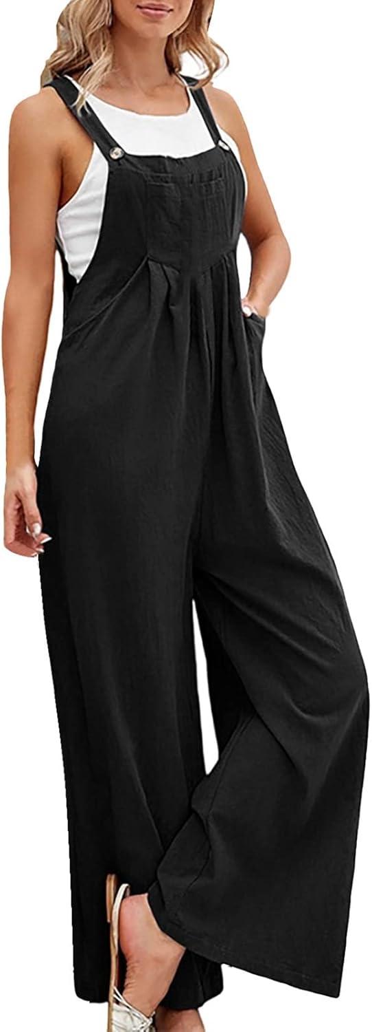 FZVYD Women's casual Loose Overalls ‌Jumpsuits - for your day