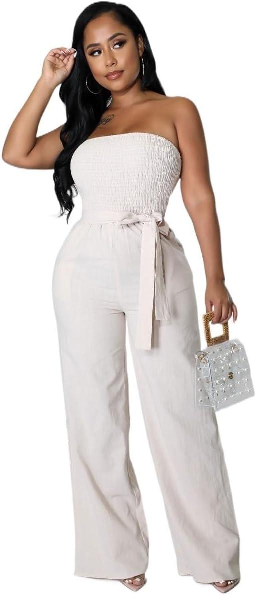 GHAKKE Summer Women's Off Shoulder Jumpsuits you can pack