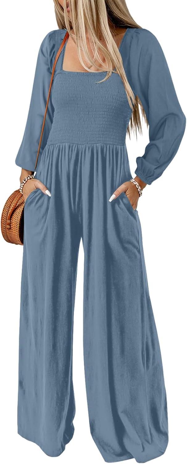 Happy Sailed Women's Long Sleeve Jumpsuit⁣ — how it fits you