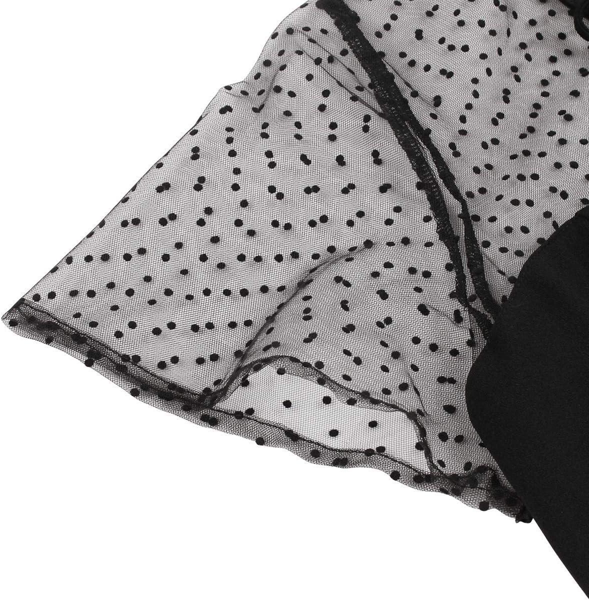 IWEMEK Women's 1950s Polka dot⁣ Audrey Dress ‌for your day