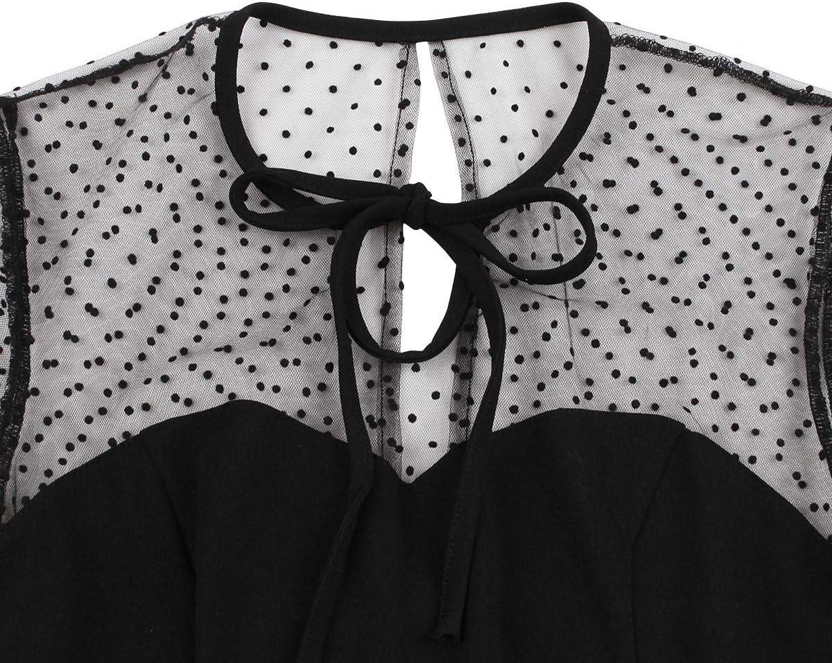 IWEMEK Women's 1950s Polka Dot⁣ Audrey‌ dress for your day