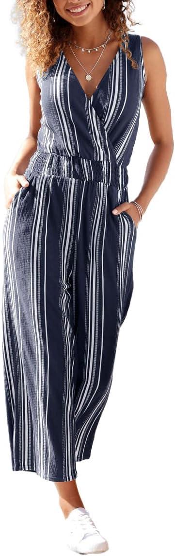 LASCANA Women's Wrap ‍Look Jumpsuit — how it fits you