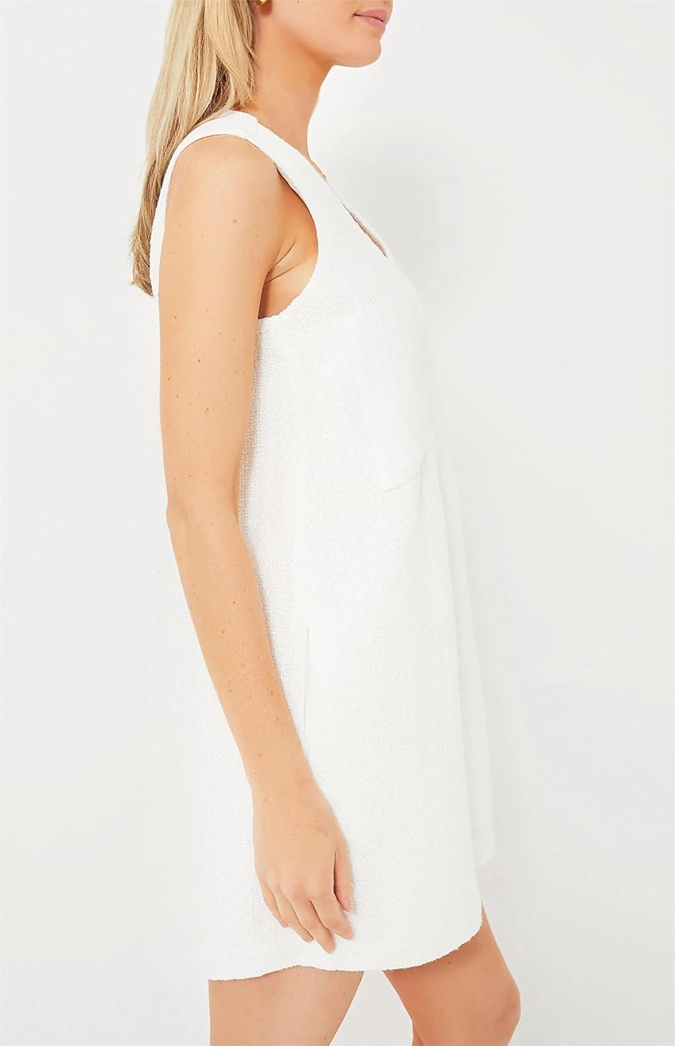 LifeShe Women's Sleeveless Tweed Jackie Rompers for your day