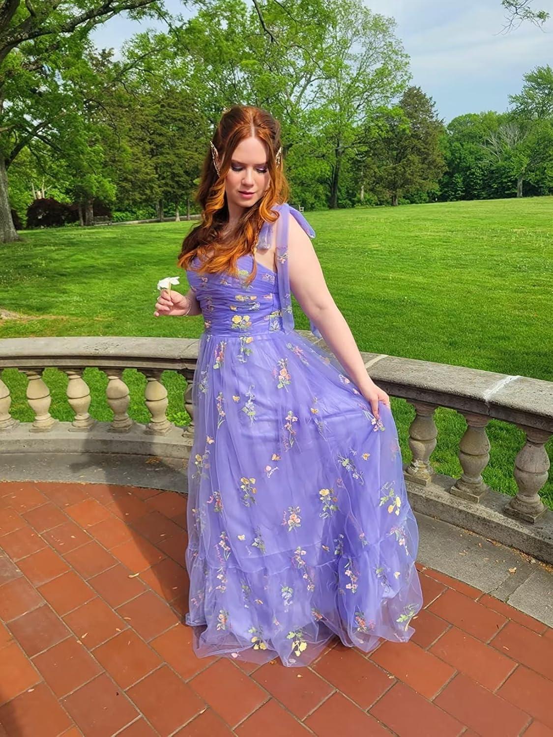 Maxianever⁢ Prom Gowns: Elegant Tulle ⁤& Floral Embroidery reviewed