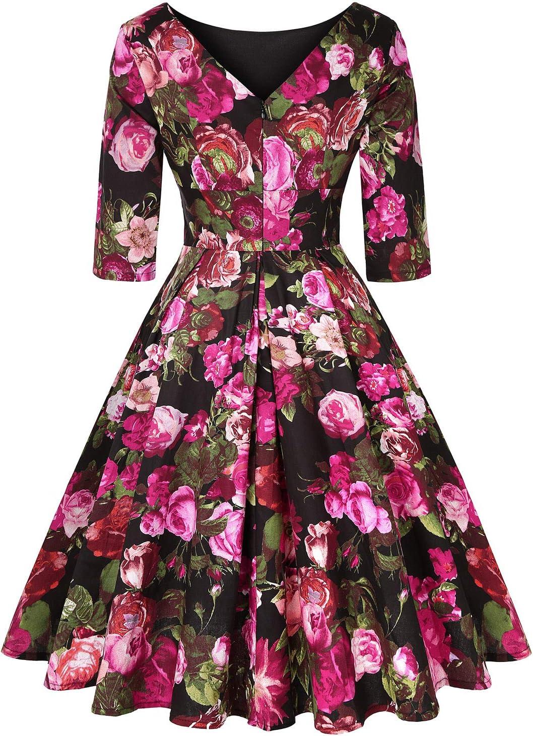 MINTLIMIT Women's⁤ 1950s Vintage Cocktail Dress for your day