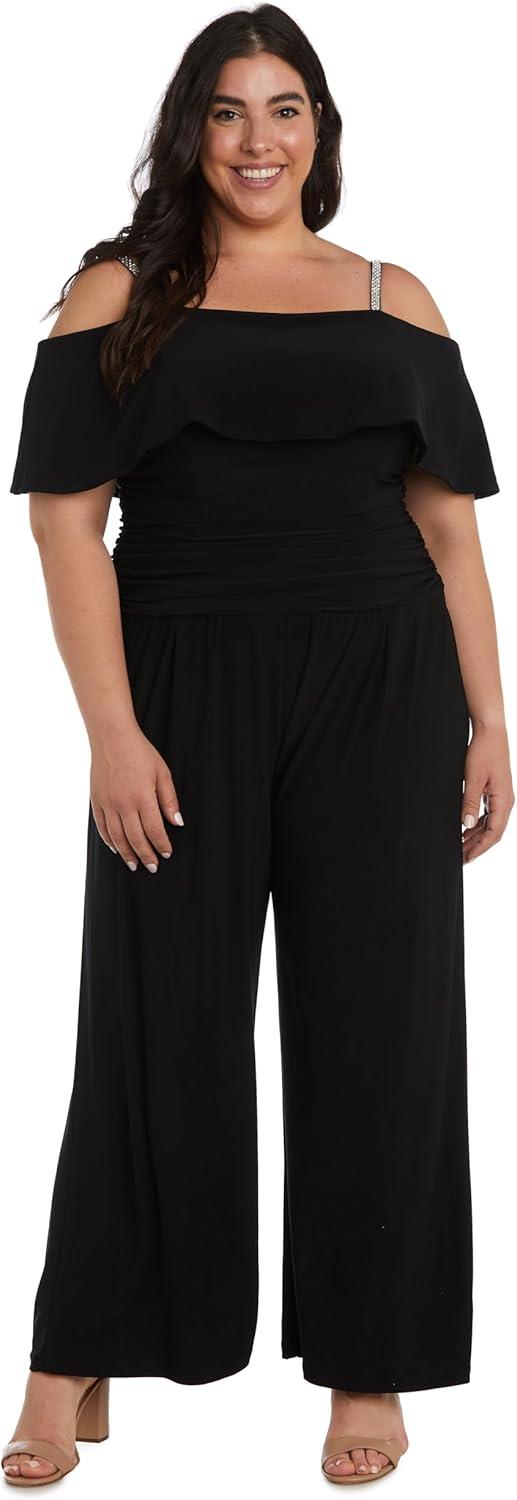 R&M richards⁤ Women Ruched Bodice Jumpsuit — as you wear it