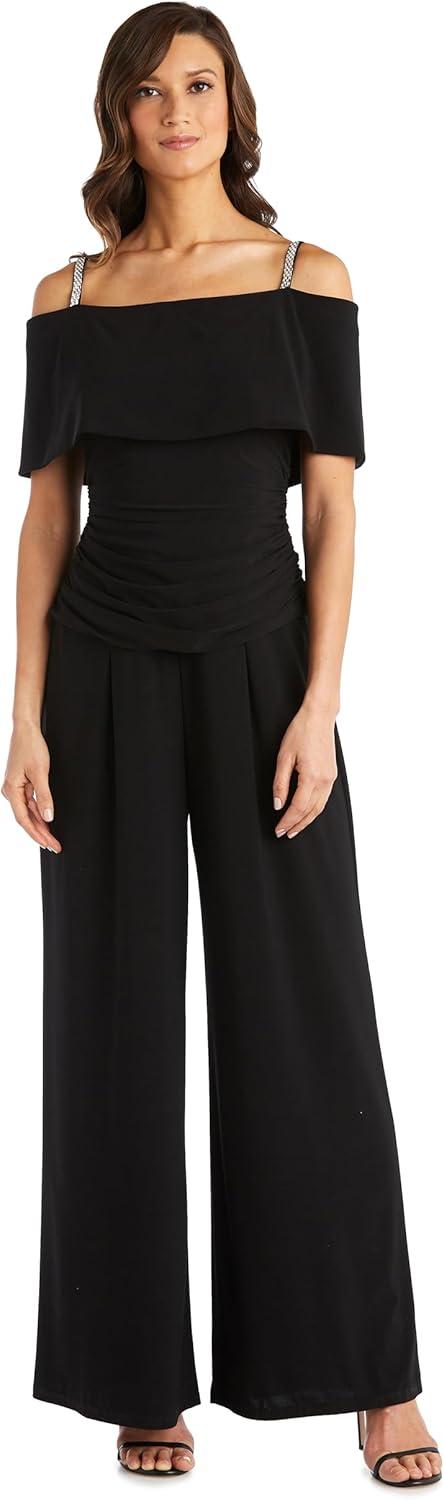 R&M Richards Women Ruched Bodice Jumpsuit ⁣— as you wear it