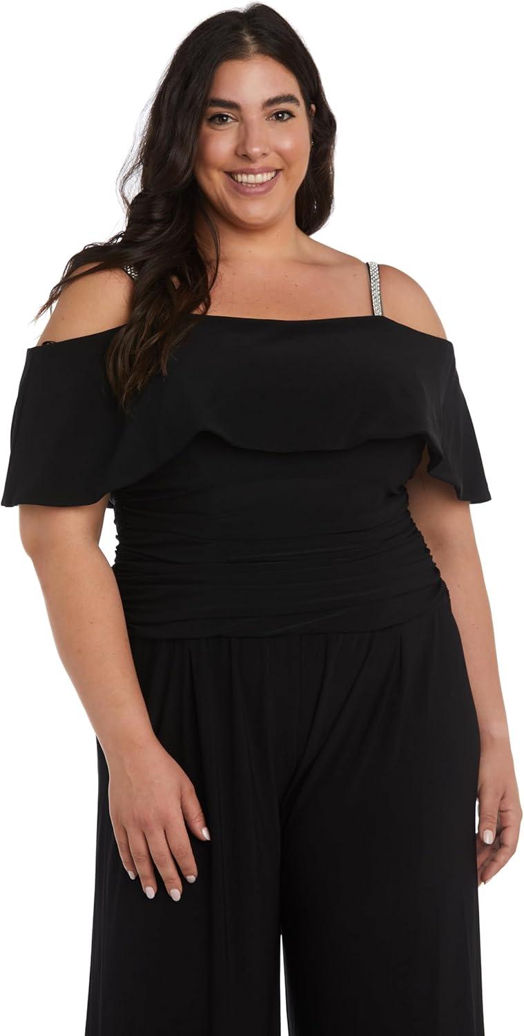 R&M richards ⁢women‍ Ruched Bodice Jumpsuit ‌— as you wear it