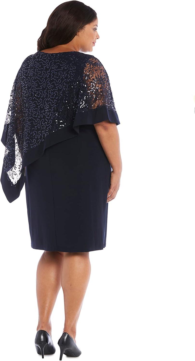 R&M Richards Womens Casual Poncho Dress for your errands