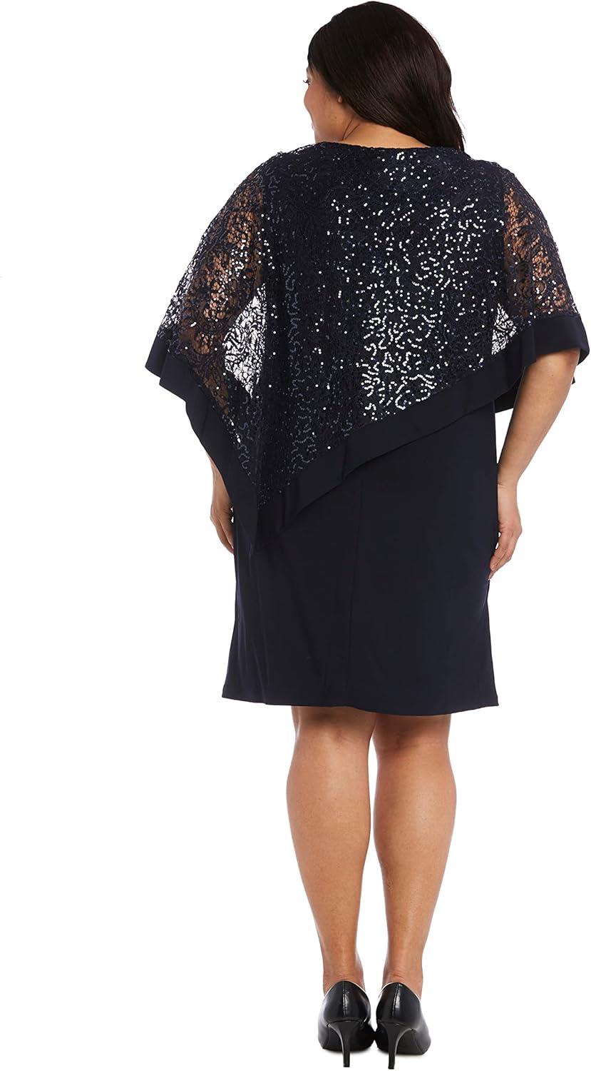 R&M Richards Womens Casual Poncho Dress for your errands