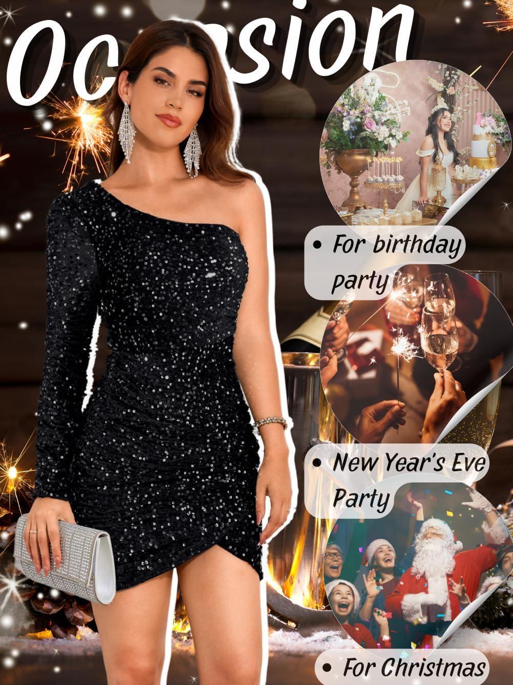 Shining Bright: Our Take on the ‌Kaei&Shi Sequin Wrap Dress