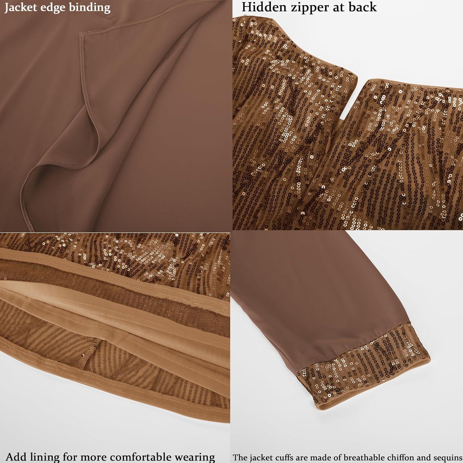 Shining Elegance: Exploring GRACE KARIN's Two-Piece‍ Sequin Dress