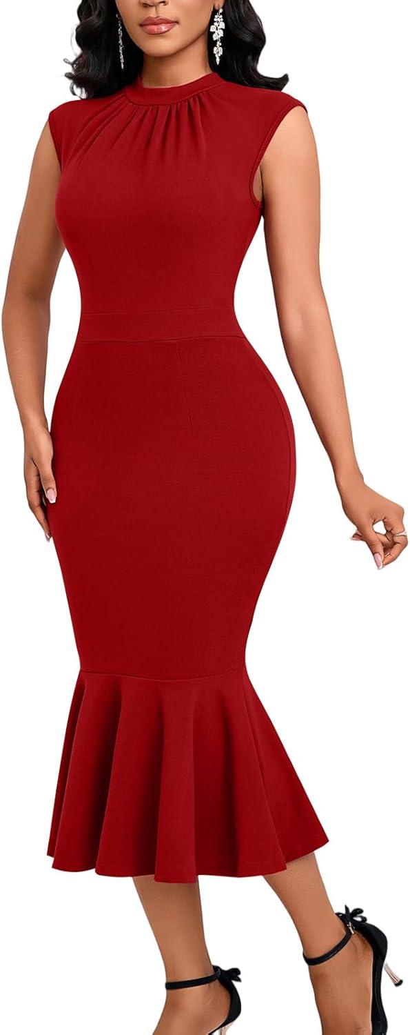 sleek &‌ Timeless: A Look at the Bodycon Mermaid Dress