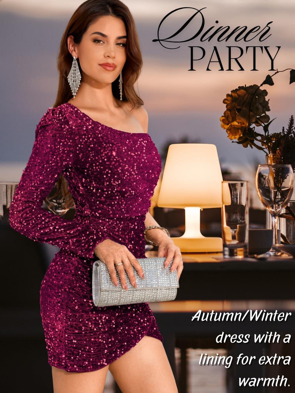 Sparkle and Comfort Combined: Exploring the Kaei&Shi Sequin Wrap Dress