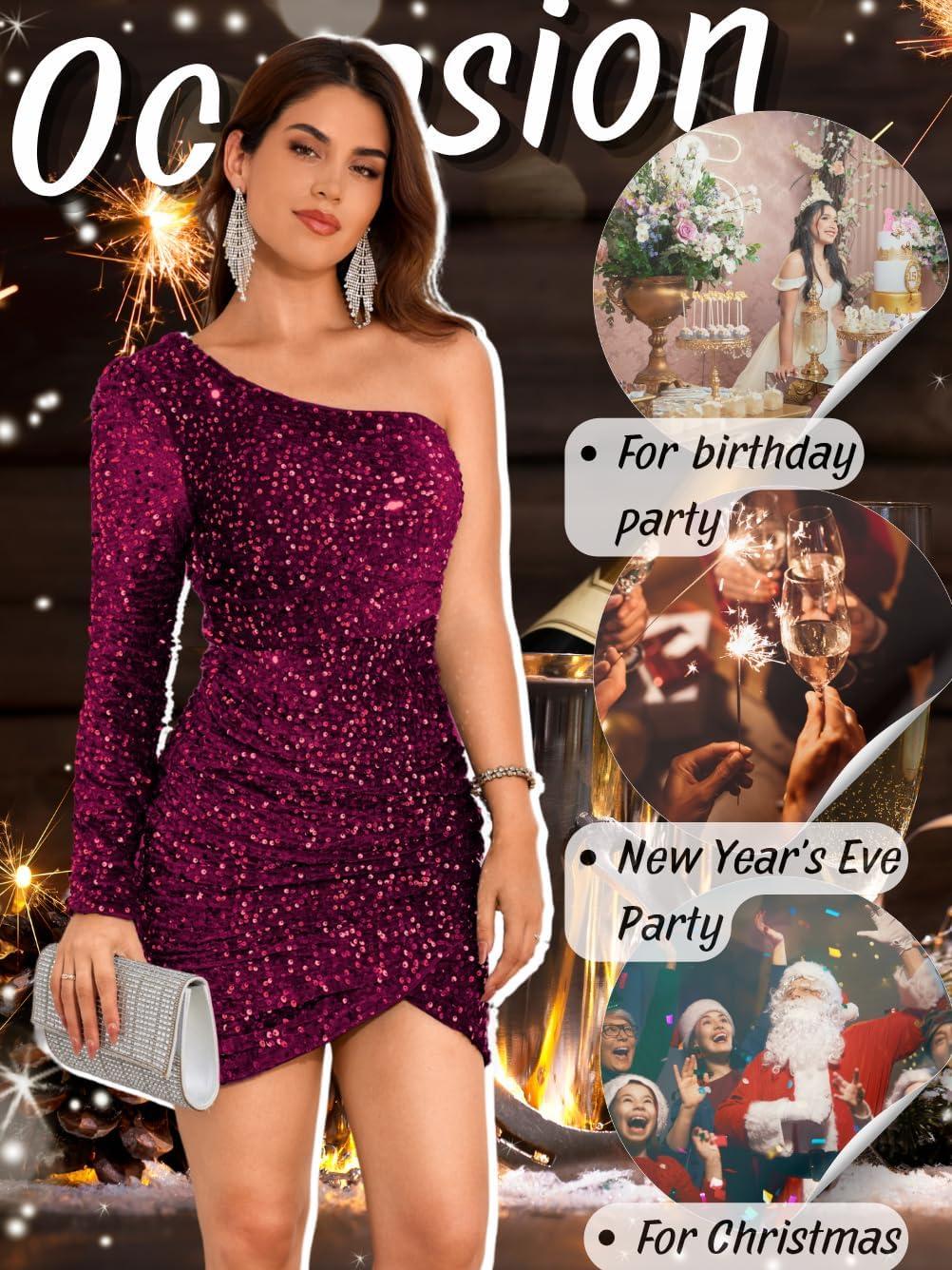 Sparkle and Comfort Combined: Exploring the Kaei&Shi Sequin Wrap Dress